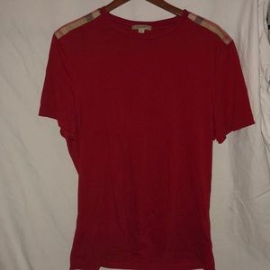 Burberry T-Shirt W/ Shoulder Patches